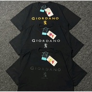 Giordano Premium T-Shirt with Full Embossed Logo Original LabelTAG