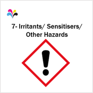 Hazard label sticker GHS pictogram Explosives flammables Oxidisers Gases under pressure Corrosives A
