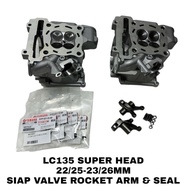 LC135 SUPER HEAD FULL SET (22/25-23/26) NO VPRO