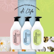 A.Life Shower Cream 1000ml [SOAP FREE] [PH BALANCED] [ALL SKIN TYPE]