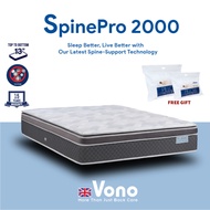 🌟NEW SERISE🌟 Vono SpinePro 2000 Mattress/ Tilam Vono. 🎁Chat Us to Get Free Gift 🎁 FAST DELIVERY✅ LOW