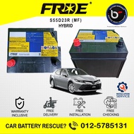 [ Installation Provided ] FRDE S55D23R (VRLA) - For Hybrid - Car Battery - TOYOTA Camry Hybrid 5.0