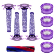 Filter Kit and Slim Fluffy Roller for Dyson V8 Slim Fluffy Cordless Vacuum Cleaner