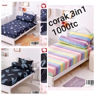 1000TC 3 in 1 BIG SUPER SINGLE BEDSHEET