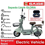 Pecah Harga Pabrik Saige Sepeda Listrik GLORIA Electric Bike Gloria