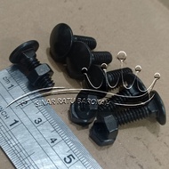 CB FENCE BOLT KEY 10 LENGTH 2CM 2 CM 1/4X3/4 UMBRELLA BUMPER BUMPER TRUCK CARRIER BOLT M6X20 6MM X 2