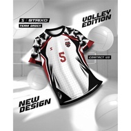 2025 Fresh Design Full Sublimation Volleyball Jersey Baju Jersey Lelaki Malaysia Team Outdoor Sports