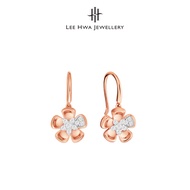 Lee Hwa Jewellery Floral Diamond Earrings