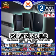 PS4 HEN - FAT/SLIM/PRO - PS 4 HEN FW 12.02 + BDJB - GARANSI 15 BULAN
