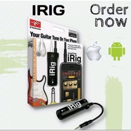 IRIG AmpliTube Guitar interface adapter for iphone/iPad/iPod