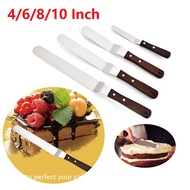 4/6/8/10" Inch Stainless Steel Cake Butter Knife Ice Cream Cutter for Kitchen Pastry