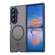 Ultra Thin Magnetic Wireless Charge Matte Translucent Case For Samsung Galaxy Z Fold 7 Camera Protec