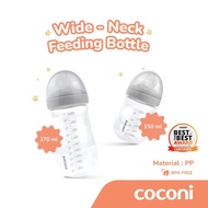 Coconi Wide Neck Baby Bottle | Baby Pacifier Milk Bottle