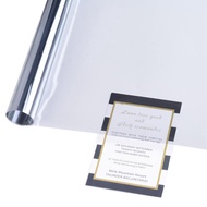 50CM x 3M VLT 75% Light Gray Car Side Window Tint Solar Glass Films Window Protection Foils UV Block