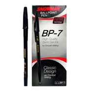PEN BALLPOINT/ SNOWMAN PEN 0.7mm BP 7 (12 pcs)