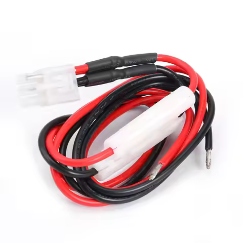 1m 30A Fuse 6 Pin Short Wave Power Charger Cable Wire for ICOM IC-725A 706 7400 High Temperature Res