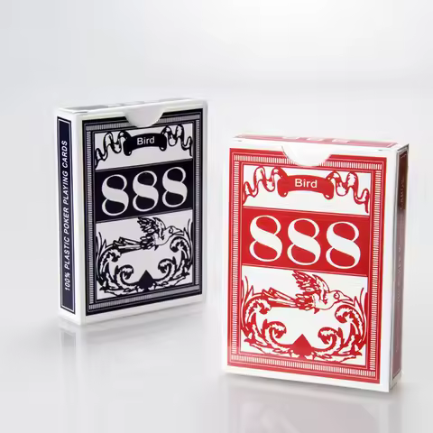 Marked Playing Card bird 888 Magic Card UV Lens Phnom Penh Poker Game Deck