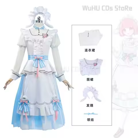 Emu Otori Cosplay Costume Wig Co-Sanriio Project Sekai Colorful Stage Pjsk Pink Dress Halloween Girl