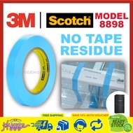 3M 8898 Appliances Blue Secure Tape Filament Strapping No Residue High Strength Fiber PET PP Tape