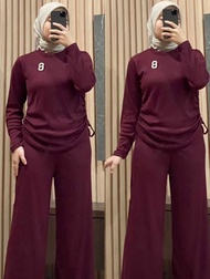 COD GRATIS ONGKIR | ONE SET TERBARU |KNIT VALLEN SET |SETELAN KNIT SERUT |SETELAN SERUT WANITA |ONE