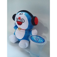 Boneka Doraemon Pake Headsheat / Boneka Doraemon New