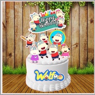 Wolfoo Cake Topper 001