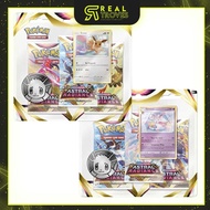Pokemon TCG: Sword & Shield Astral Radiance 3 Pack Blister - Eevee / Sylveon (Random)