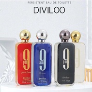 ORI DIVILLO DIVE SERIES EDP 100ML SPECIAL PRICE ( 9AM , 9PM POUR FEMME , 9PM BLACK , 9AM )