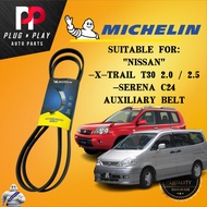 NISSAN X-TRAIL T30 2.0 , 2.5 / SERENA C24 [6PK 2245 / 6PK 2247 / 6PK 2250] MICHELIN AUXILIARY BELT 1