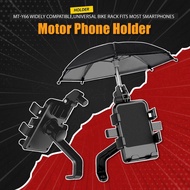 Bicycle and motorcycle umbrella holder, mobile phone holder Motorcycle Bicycle Umbrella Phone Holder Sunshade