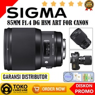 Sigma 85mm f/1.4 DG HSM Art for Canon EF Lensa Kamera Canon