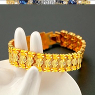 Pure 916 gold men and women bracelet real 916gold couple watch chain fashionable