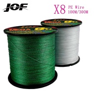 1000M&500M 8 Strand Multifilament PE Braided Line 18LB To 78LB Multicolor Ocean Bait Throwing Line L