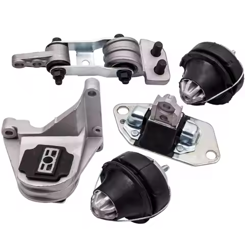 5Pcs Engine Motor Mount For Volvo S60 V70 XC70 XC90 2.3L 2.4L 2.5L for 30680770 Engine Motor Mount E