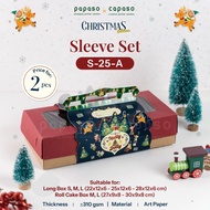 Christmas Sleeve Box /Belt Natal/ Label Packaging Natal/Packaging