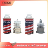 [Lifestyle] New Barbasol Dennis Nedry Jurassic Park Movie Dinosaur DNA Tube Jar Canister Decoration 