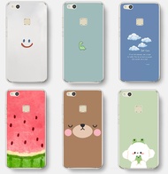 for huawei p10 lite/p10/P10 Plus/p9 lite/Y7P cases Soft Silicone Casing phone case cover