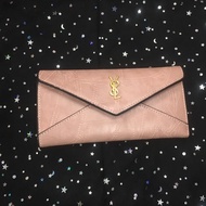 Long pink wallet