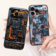 Case For iPhone 16 Pro Max Casing Cool Painted Soft Matte Silicone Cover For iPhone 16 Pro 16Pro 16P