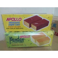 Apollo Layer Cakes Assorted  12pcs/24pcs ORIENTIAL LAYER CAKE KEK PANDAN KEK CHOCOLATE KEK APOLLO