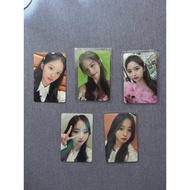 OFFICIAL NMIXX HAEWON AND SULLYOON PHOTOCARDS ADMARE