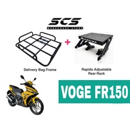 Tapak Monorack Rapido VOGE FR150 Food Delivery Bag Bracket Base Transformer Accessories Motor FR 150