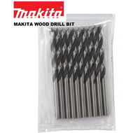 MAKITA WOOD DRILL BIT 4X75MM(D-71738)/ 5X86MM(D-71744)/ 6X93MM(D-71750)/ 8X117MM(D-71766)/ 10X133MM(