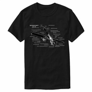 Cod WW2 German Airplane Messerschmitt BF 110 Fighter Design - 100% Cotton O-neck T-shirt