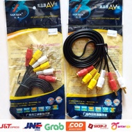 [WHOLESALE] 3 RCA To 3 RCA Cable / RCA Cable - RCA Av Video / 3 RCA DVD TV Cable