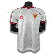 1991 Man Utd European Cup Winners Cup Retro Manchester United Soccer Jersey Football shirts