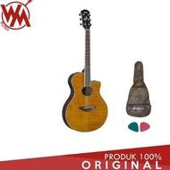 Cheap Yamaha APX600FM AMB APX600 FM AMB APX 600FM Acoustic Electric Guitar Free Softcase + 2 picks N