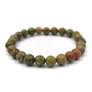 UNAKITE Stone The Is Hit by The Lottery Size 6 Mm. Genuine Bracelet siamonlineshop