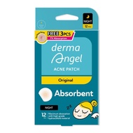 DERMA ANGEL Da Acne Patch Night Use 12's