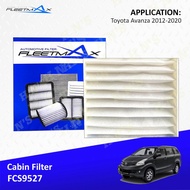 Fleetmax Cabin Filter FCS9527 for Toyota Avanza 2012 - 2020